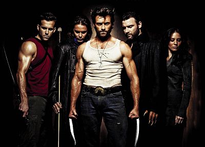 Wolverine, Gambit, Hugh Jackman, X-Men: Origins, Taylor Kitsch - related desktop wallpaper