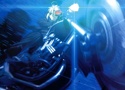 Type-Moon, vehicles, Saber, motorbikes, Fate/Zero, Fate series - desktop wallpaper
