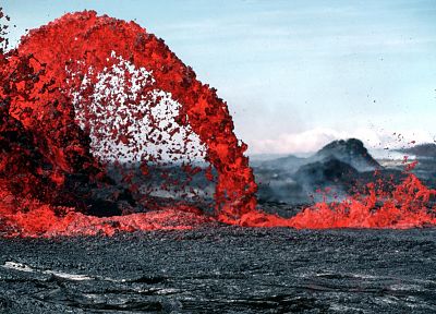 nature, volcanoes, lava - random desktop wallpaper