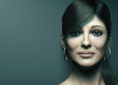 3D renders, 3D modeling, 3d women - random desktop wallpaper