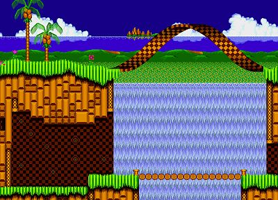 Sonic the Hedgehog, video games, Sega Entertainment, retro games - related desktop wallpaper