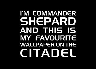 Mass Effect, Commander, citadel, Commander Shepard - related desktop wallpaper