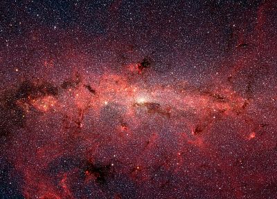 outer space, stars, Milky Way - random desktop wallpaper
