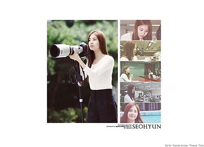 women, Girls Generation SNSD, Seohyun, singers - duplicate desktop wallpaper