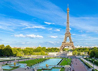 Eiffel Tower, Paris, cities - desktop wallpaper