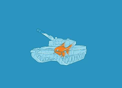 blue, war, fish, tanks - random desktop wallpaper