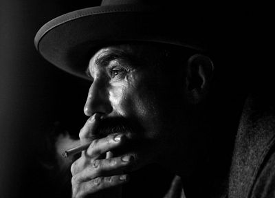 smoking, men, actors, Daniel Day-Lewis, portraits - random desktop wallpaper