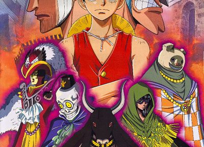 One Piece (anime), calendar, Monkey D Luffy - desktop wallpaper
