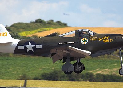 aircraft, bells, P-39 airacobra - random desktop wallpaper