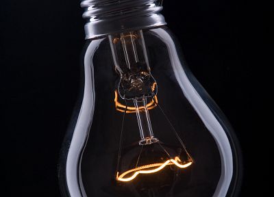 digital art, light bulbs - desktop wallpaper
