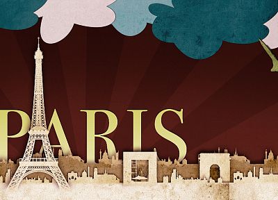 Eiffel Tower, Paris - duplicate desktop wallpaper