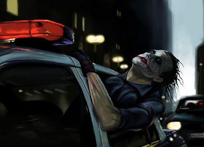The Joker, artwork, The Dark Knight - random desktop wallpaper