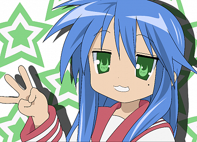 Lucky Star, school uniforms, anime, Izumi Konata - desktop wallpaper