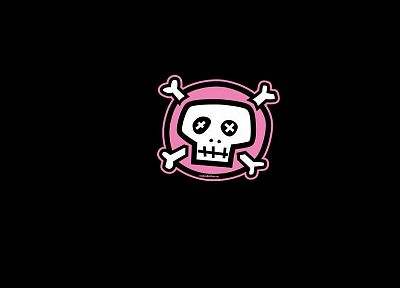 skull and crossbones - random desktop wallpaper
