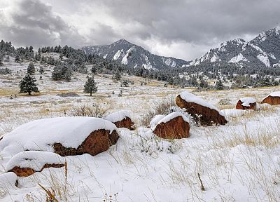 mountains, landscapes, snow, Colorado - related desktop wallpaper