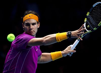 tennis, tennis balls, Rafael Nadal - desktop wallpaper