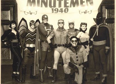 Watchmen, The Comedian, Sally Jupiter - related desktop wallpaper