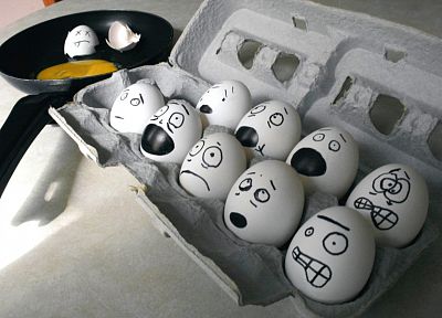 eggs, funny - desktop wallpaper