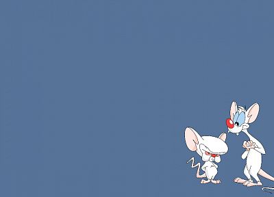 Pinky and the Brain, simple background - desktop wallpaper