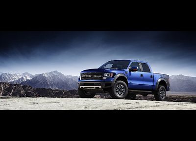 cars, Ford, SVT, Ford F150 SVT Raptor, pickup trucks - duplicate desktop wallpaper