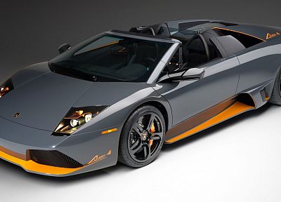 cars, Lamborghini Murcielago, roadster - desktop wallpaper