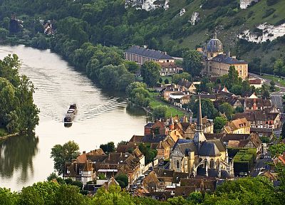 Normandy, France, Seine valley, Les Andelys - random desktop wallpaper
