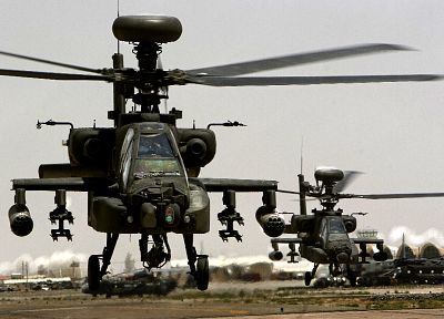 helicopters, vehicles, AH-64 Apache - related desktop wallpaper