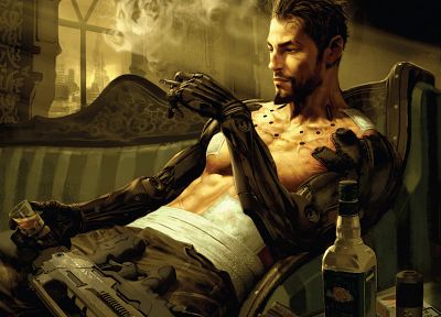 Deus Ex: Human Revolution - duplicate desktop wallpaper