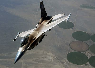 war, military, airplanes, F-16 Fighting Falcon - random desktop wallpaper