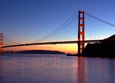 cityscapes, bridges, urban, buildings, Golden Gate Bridge, San Francisco - related desktop wallpaper