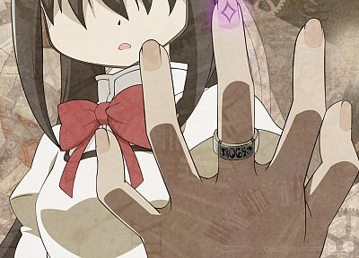 brunettes, Mahou Shoujo Madoka Magica, anime, Akemi Homura, anime girls - desktop wallpaper