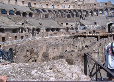 ruins, Rome, Italy, Colosseum - desktop wallpaper