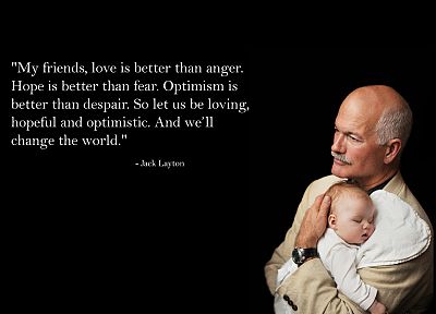 Canada, party, socialism, government, Jack Layton - related desktop wallpaper
