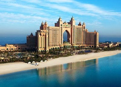 cityscapes, Atlantis, Dubai, The Palm Jumeirah - related desktop wallpaper