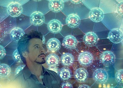 elements, Tony Stark, Robert Downey Jr, Iron Man 2 - desktop wallpaper
