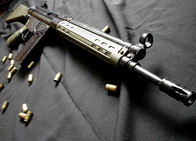 guns, weapons, HK G3, HK-91, .308 - desktop wallpaper
