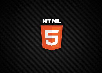 minimalistic, logos, HTML5 - duplicate desktop wallpaper
