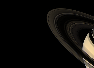 outer space, Solar System, planets, digital, rings, Saturn - related desktop wallpaper