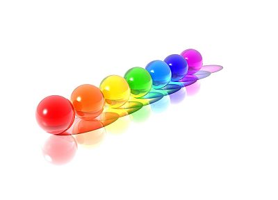 multicolor, balls - duplicate desktop wallpaper