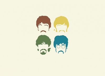 minimalistic, The Beatles - random desktop wallpaper