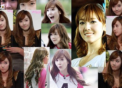 Girls Generation SNSD, Jessica Jung, collage, K-Pop - random desktop wallpaper