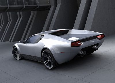 cars, concept cars, DeTomaso Pantera - duplicate desktop wallpaper