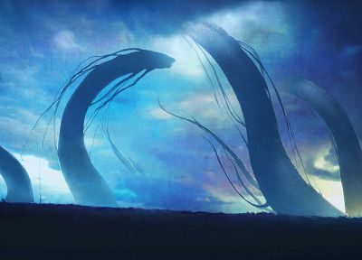 monsters, Hydra, fantasy art, artwork - random desktop wallpaper