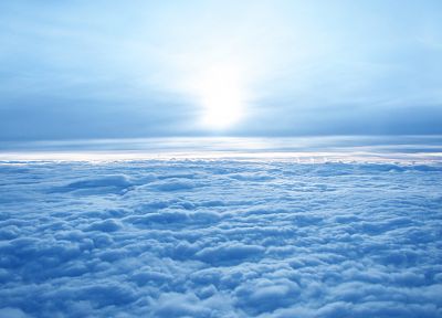 clouds, Sun, skyscapes - desktop wallpaper