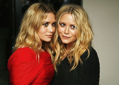women, models, Olsen Twins, Mary Kate Olsen - duplicate desktop wallpaper