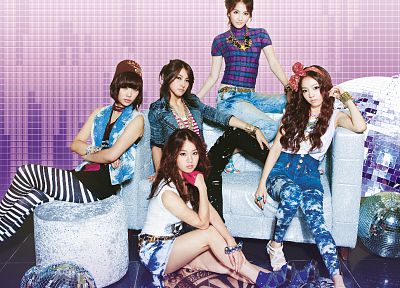 women, Asians, K-Pop, Kara (band) - random desktop wallpaper