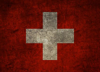 cross, red, grunge, flags, Switzerland - random desktop wallpaper