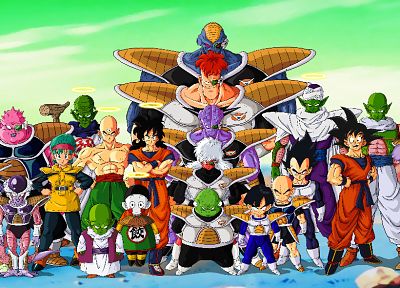 Vegeta, Son Goku, Frieza, anime, Son Gohan, Piccolo, Dragon Ball Z, Dragon Ball - random desktop wallpaper