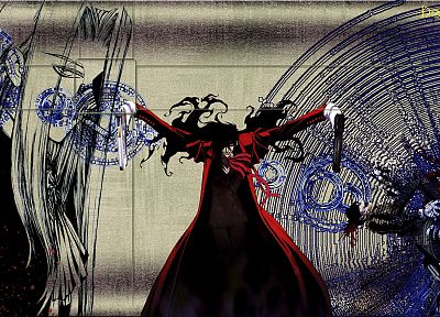 dark, Hellsing, Alucard, emo, Gothic, vampires - random desktop wallpaper