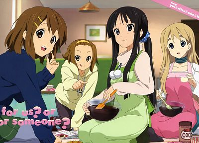 K-ON!, Hirasawa Yui, Akiyama Mio, Tainaka Ritsu, Kotobuki Tsumugi, anime - related desktop wallpaper